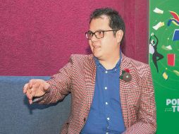 El oriundo de la Ciudad de México se define como “un hombre entre siglos”. CORTESÍA