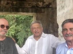 López Obrador subió un video donde muestra el templo de las inscripciones, el arco falso maya y el templo de la cruz. ESPECIAL