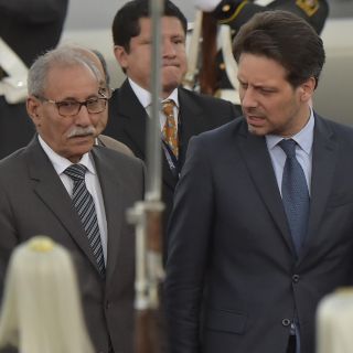 Llega el primer jefe de Estado para investidura de AMLO