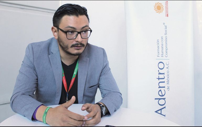 Darío Zalapa es parte de los nuevos rostros de la literatura mexicana. CORTESÍA