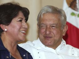 Delfina Gómez Álvarez será quien coordine la relación federal con el Estado de México. AP / ARCHIVO