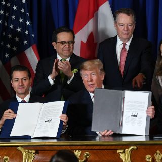 México, EU y Canadá firman el tratado comercial T-MEC