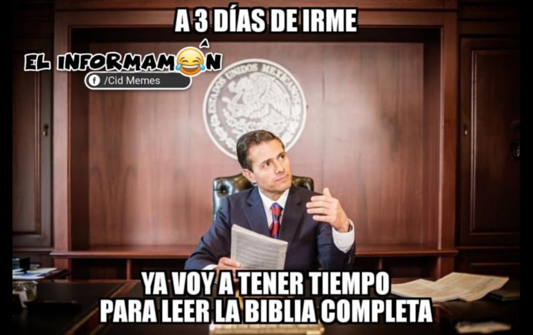 Las redes sociales despiden a Peña Nieto con memes