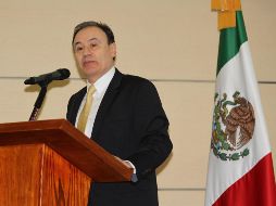 En la víspera de la creación de la Secretaría de Seguridad Pública, Durazo Montaño habló de la formación de la Guardia Nacional como uno de los objetivos prioritarios. NOTIMEX/G. Granados