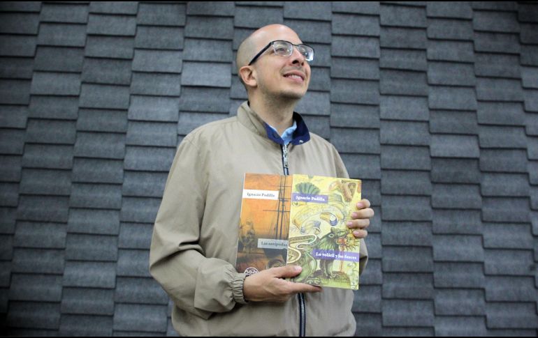 Además de presentar “Una novela criminal”, Premio Alfaguara 2018, el autor trae los cuentos de Ignacio Padilla. EL INFORMADOR/E. Barrera