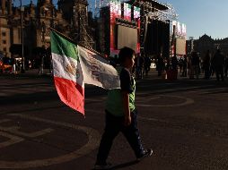 El Zócalo de la Ciudad de México se encuentra listo para las actividades culturales que se llevaran a cabo durante la toma de posesión del presidente electo, Andrés Manuel López Obrador. NTX / F. Estrada