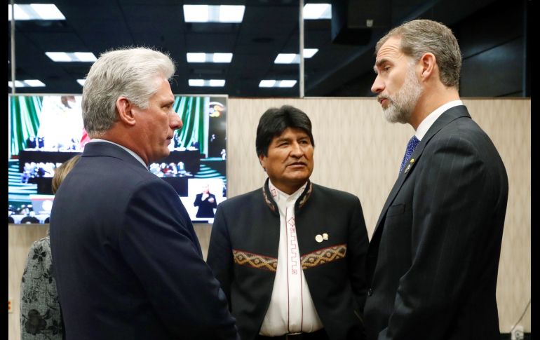 La toma de protesta de Andrés Manuel López Obrador fue atestiguada por jefes de estado de todo el mundo. EFE / F. Gómez