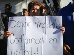 Ante la ineficiencia de las corporaciones policiales y el gran aumento del robo, secuestro y feminicidios, estoy solicitando al Congreso la aprobación de una reforma constitucional asegura López Obrador. EFE/ D. Guzmán