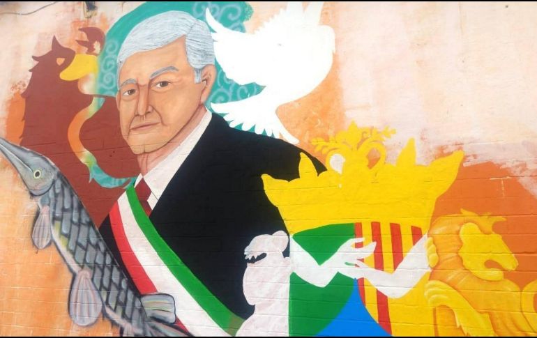 Los habitantes se han organizado a través de la asociación ''Todos somos Tepetitán'' para festejar que López Obrador llegó al cargo después de 30 años de haber iniciado su movimiento de izquierda. NTX /