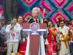López Obrador aseguró que se comprará a precios justos a productores locales, de arroz, frijol y leche. NTX / J. Pazos