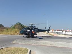 Por el estado en el que se encontraban, se solicitó el apoyo del helicóptero de la Policía de Zapopan. ESPECIAL
