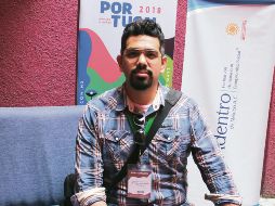 Alejandro Vázquez. El autor participó en el evento “¡Al ruedo! Ocho talentos mexicanos”.