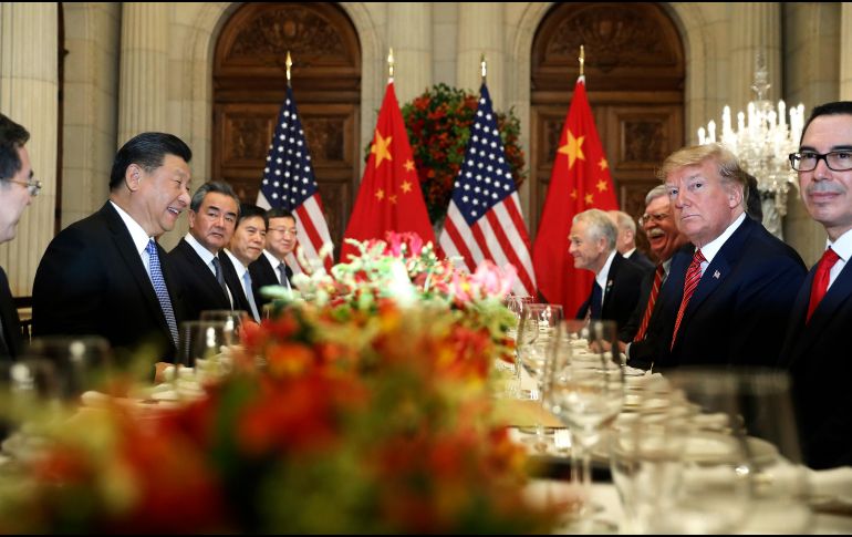 La reunión entre Xi Jinping y Trump durante el marco del G-20 duró alrededor de dos horas y media. AP / ARCHIVO