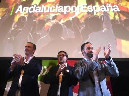 Por primera vez desde la creación de la autonomía andaluza, las derechas tienen mayoría parlamentaria en la región más poblada de España. EFE / R. Alcaide