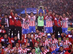 El Atlético de San Luis tiene medio boleto para llegar al máximo circuito del fútbol mexicano. AFP