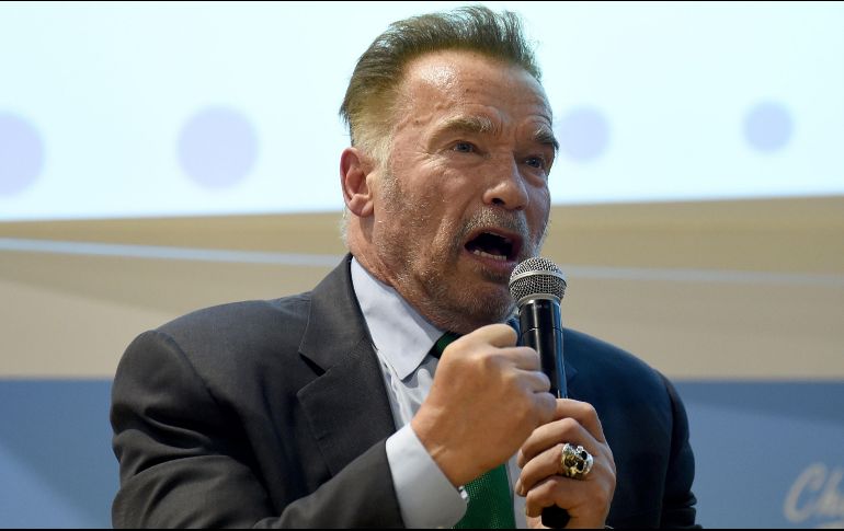 Schwarzenegger dijo que EU sigue formando parte de un acuerdo internacional para combatir el calentamiento global. AFP / J. Skarzynski
