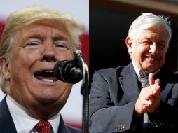 Trump no acudió a la toma de protesta de AMLO debido a que se encontraba en la Cumbre del G-20. ESPECIAL