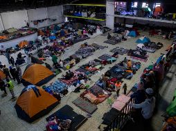 Apenas dos mil 122 personas se encuentran en el albergue habilitado en el centro de espectáculos 