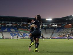 La anotación de Lucero Cuevas a los diez minutos de juego fue suficiente para llevarse el triunfo y el boleto a la final. MEXSPORT / J. Ramírez