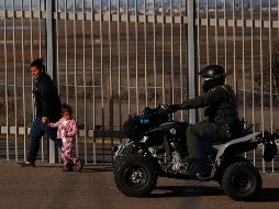 En la zona de Texas, menos de una docena de personas han dicho que son parte de una caravana de migrantes. AP / R. Blackwell