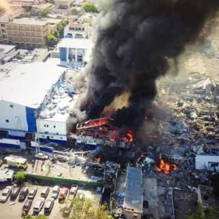 Dos muertos y una veintena de heridos por explosión en Santo Domingo