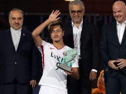 Suzuki fue el jugador más valioso de la Copa de Campeones de Asia, que se adjudiraron los Kashima Antlers. EFE/ARCHIVO