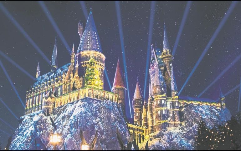 Christmas in the Wizarding World of Harry Potter. El espectáculo inspirado en el mundo de Harry Potter, una maravilla. CORTESÍA / DISCOVERY LA