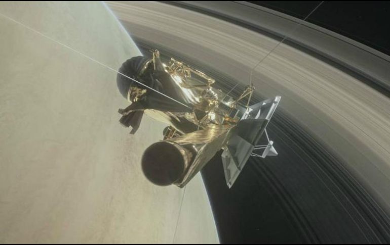 A pesar de haber terminado hace poco más de un año su misión en la órbita de Saturno, los científicos continúan el análisis de los datos de Cassini. ESPECIAL / nasa.gov