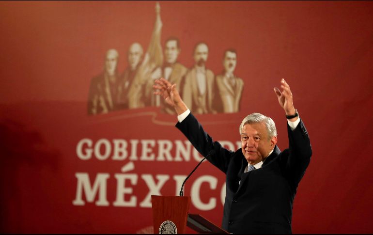 López Obrador sostiene que cada entidad o dependencia tendrá un sistema de seguimiento del ejercicio del presupuesto. SUN / I. Olivares