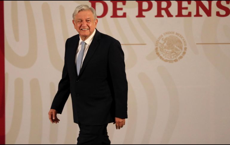 López Obrador indicó que hasta ahora sólo cuenta con cifras preliminares, ya que aún no cuentan con un sistema de información diaria. SUN / I. Olivares
