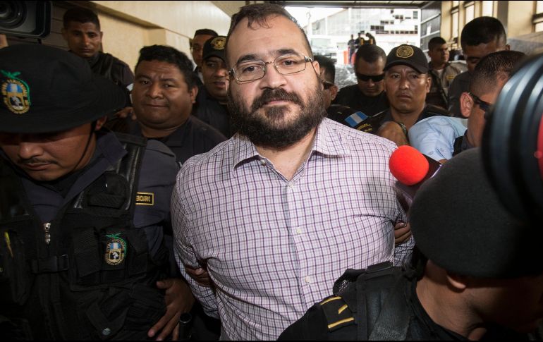 Javier Duarte fue sentenciado a nueve años de prisión por lavado de dinero y asociación delictuosa. AFP/ARCHIVO