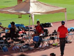 A pesar de que varios jugadores han sido monitoreados para asegurar que lleguen en óptimo estado al duelo ante el Kashima el sábado, destaca que Pulido use una  protección para rodilla. EL INFORMADOR / G. Tamayo