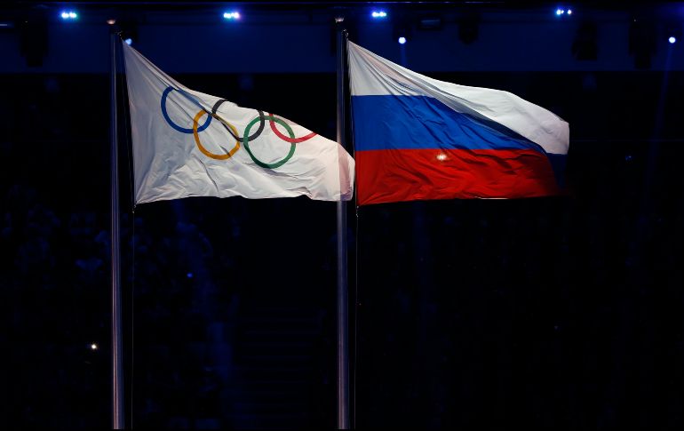 La Federación Rusa fue obligada a participar en los Juegos de invierno de Pyeongchang 2018 bajo bandera neutral, en respuesta al escándalo de dopaje institucional ocurrido entre 2011 y 2015. AFP / ARCHIVO