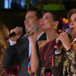 Famosos cantan "Las mañanitas" a la Virgen de Guadalupe