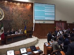 El próximo año los partidos políticos se repartirán 99 millones 646 mil pesos. TWITTER/ @LegislativoJal