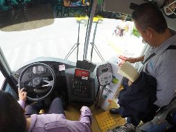 Hay reportes de fallas en validadores de tarjetas, lo que ocasiona lapsos en lso que el autobús permanece parado. EL INFORMADOR/Archivo