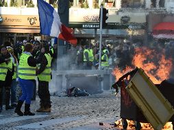 Según la Liga Francesa, la razón para las cancelaciones es que las fuerzas policiales del país están trabajando cerca del límite debido a protestas contra el gobierno. AFP / ARCHIVO