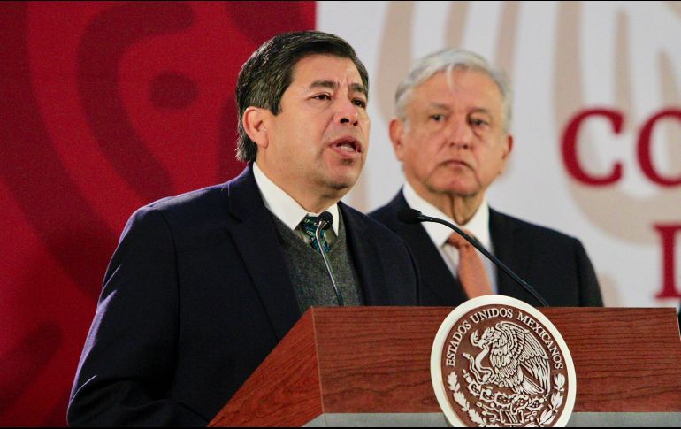 El funcionario federal recordó que el presidente firmó un acuerdo con los países del norte y Centroamérica para el desarrollo, lo que consideró que es la base de la atención estructural del problema de la migración no regulada. NTX / ARCHIVO