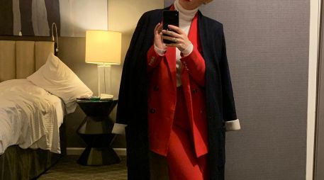 Lizaldi aseguró que quedó en buenos términos con Eamonn Sean Kneeland por el bienestar de sus dos hijos. TWITTER / @ClaudiaLizaldi