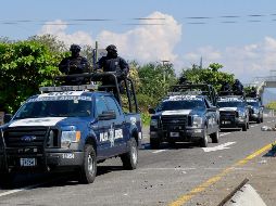 La Policía de Michoacán acordonó la escena del crimen para que se realizaran las indagatorias pertinentes. AFP/ARCHIVO