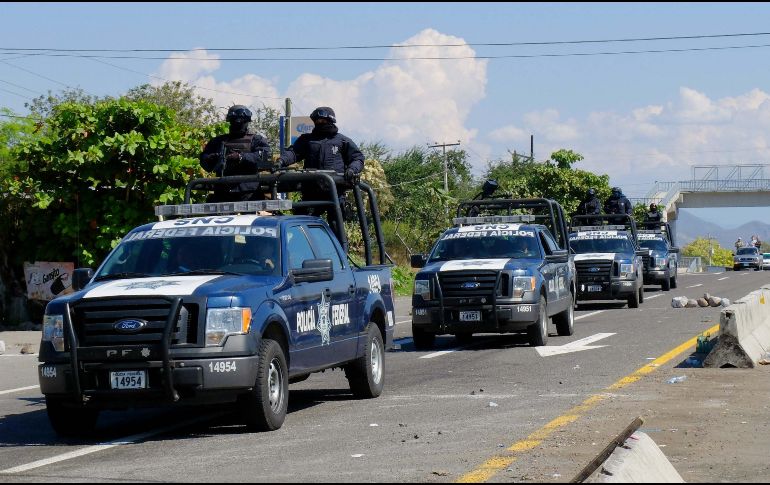 La Policía de Michoacán acordonó la escena del crimen para que se realizaran las indagatorias pertinentes. AFP/ARCHIVO