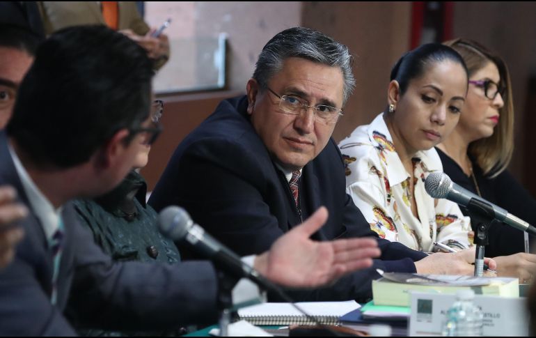 Luis Raúl González, presidente de la CNDH, solicitó que la garantía directa de los derechos no se deposite “en órganos o estructuras militares”. SUN/A. Ojeda