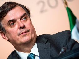 Ebrard señaló que el muro es un tema de política interior estadounidense, y en ella 