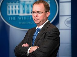 En febrero de 2017, Mulvaney se convirtió en el director de la Oficina de Presupuesto de la Casa Blanca. EFE/J. Scalzo