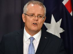 Scott Morrison, primer ministro de Australia, adelantó que su gobierno ya está buscando una sede para la Embajada. AFP/S. Khan