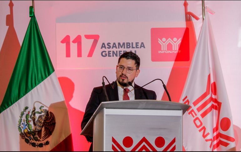 El nombramiento de Carlos Martínez Velázquez fue aprobado en la 117 Asamblea General Ordinaria del Instituto Nacional del Fondo de Vivienda para los Trabajadores. NOTIMEX/A. Rodríguez
