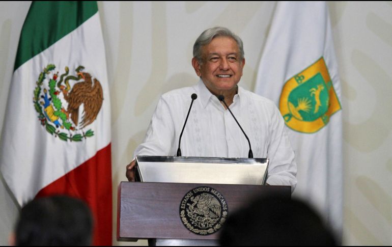 Presidencia recibirá 227 millones 573 mil 697 pesos menos que lo solicitado el año anterior. EFE / Presidencia de México