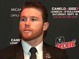 Saúl Álvarez disputará esta noche el título supermediano de la Asociación Mundial de Boxeo. SUN/ARCHIVO