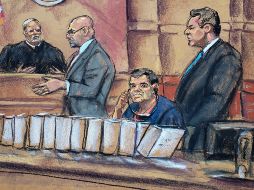 Este lunes dio inicio la sexta semana del juicio contra el capo del Cártel de Sinaloa. EFE / ARCHIVO