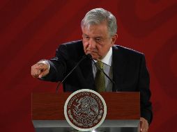 López Obrador apuntó que esta tarde se reunirá con el director de Pemex para afinar el plan contra el robo de hidrocarburos. NTX / F. Estrada